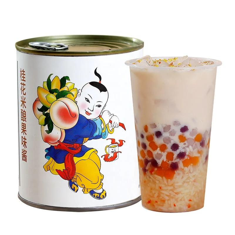 2022 New Product 900g Osmanthus Rice Wine, Chinese White Rice for Hot Drinks and Bubble Tea