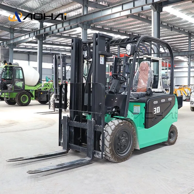 Factory Price Electric Mini Forklift 1Ton 1.5Ton 2Ton 3Ton Lithium Battery Lift Height 3000-7000mm Mini Forklift