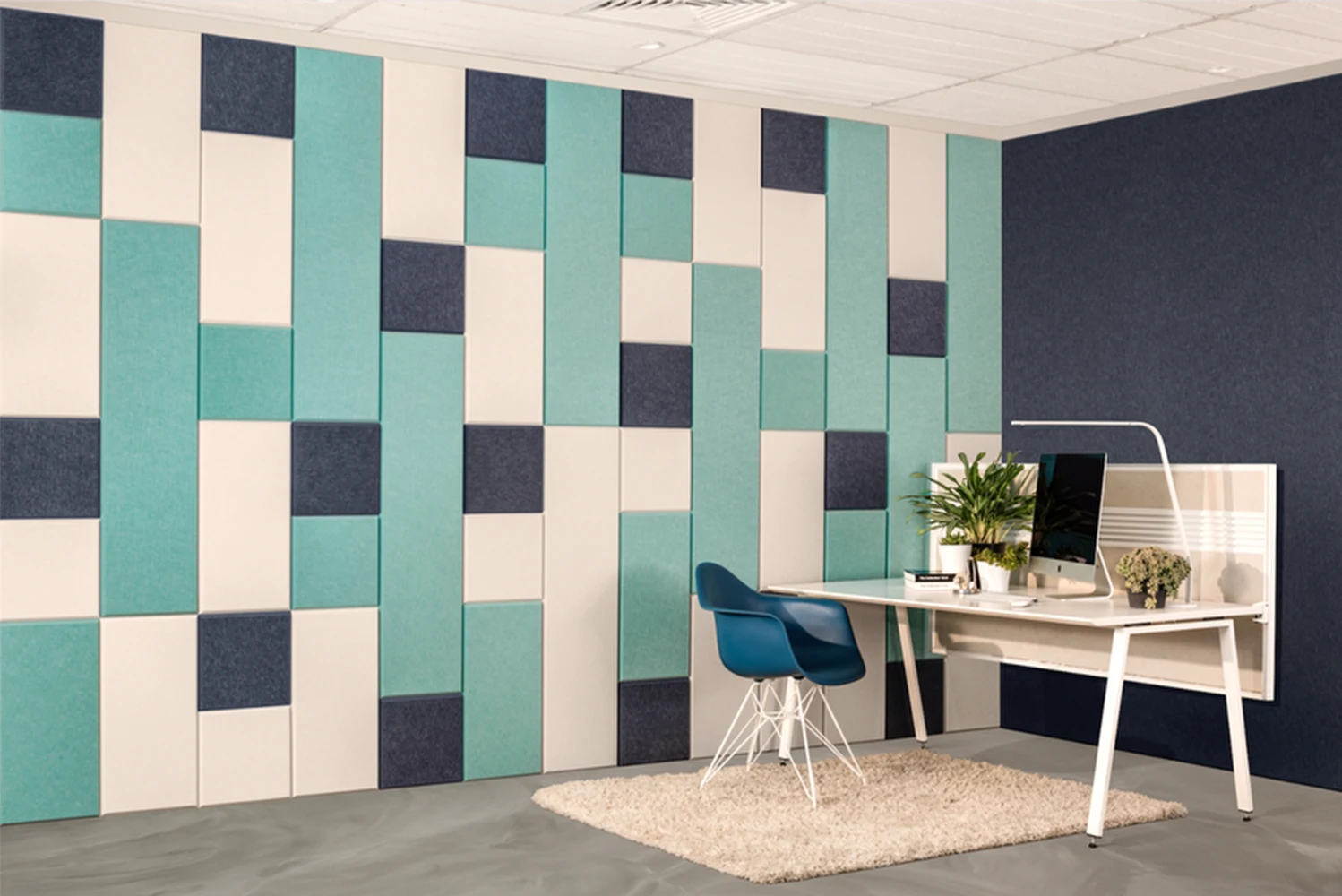 100% Pet Felt Polyester Fiber Acoustic Panel