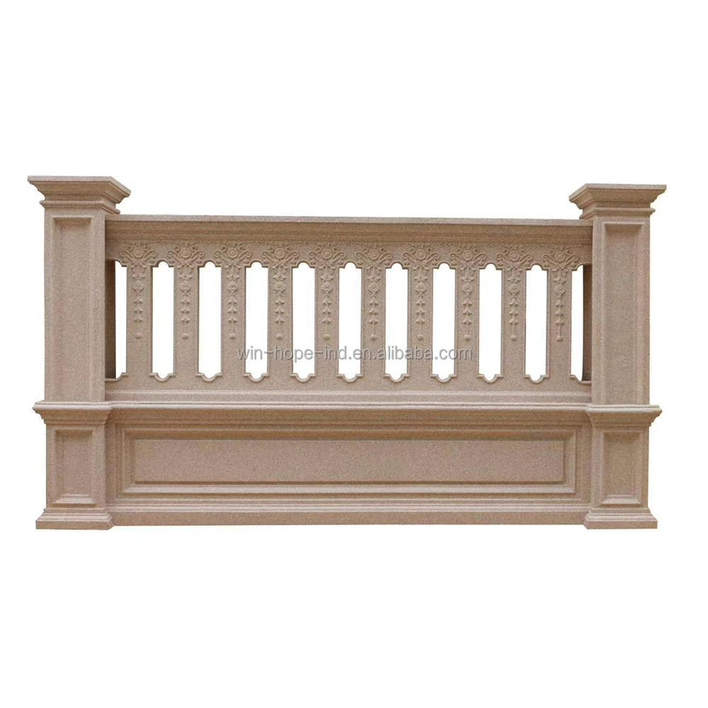 New design concrete baluster fence pillar mold for villa hotel school