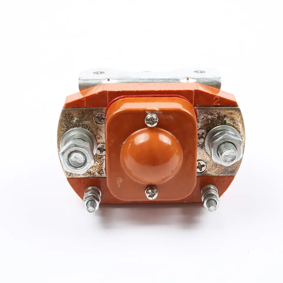 ZJ200A 1NO Normal Open 12V 24V 36V 48V 60V 72V 200A Relay Battery Contactor 200A Plastic Silver Copper