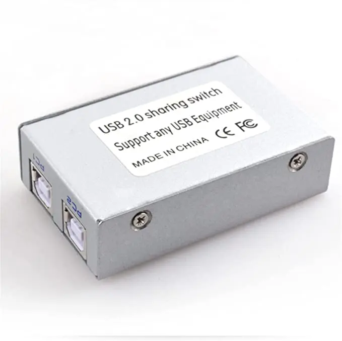 Разветвитель USB 2 0 переключатель для ПК компьютерные принтеры порта хаб узла совместное использование одного