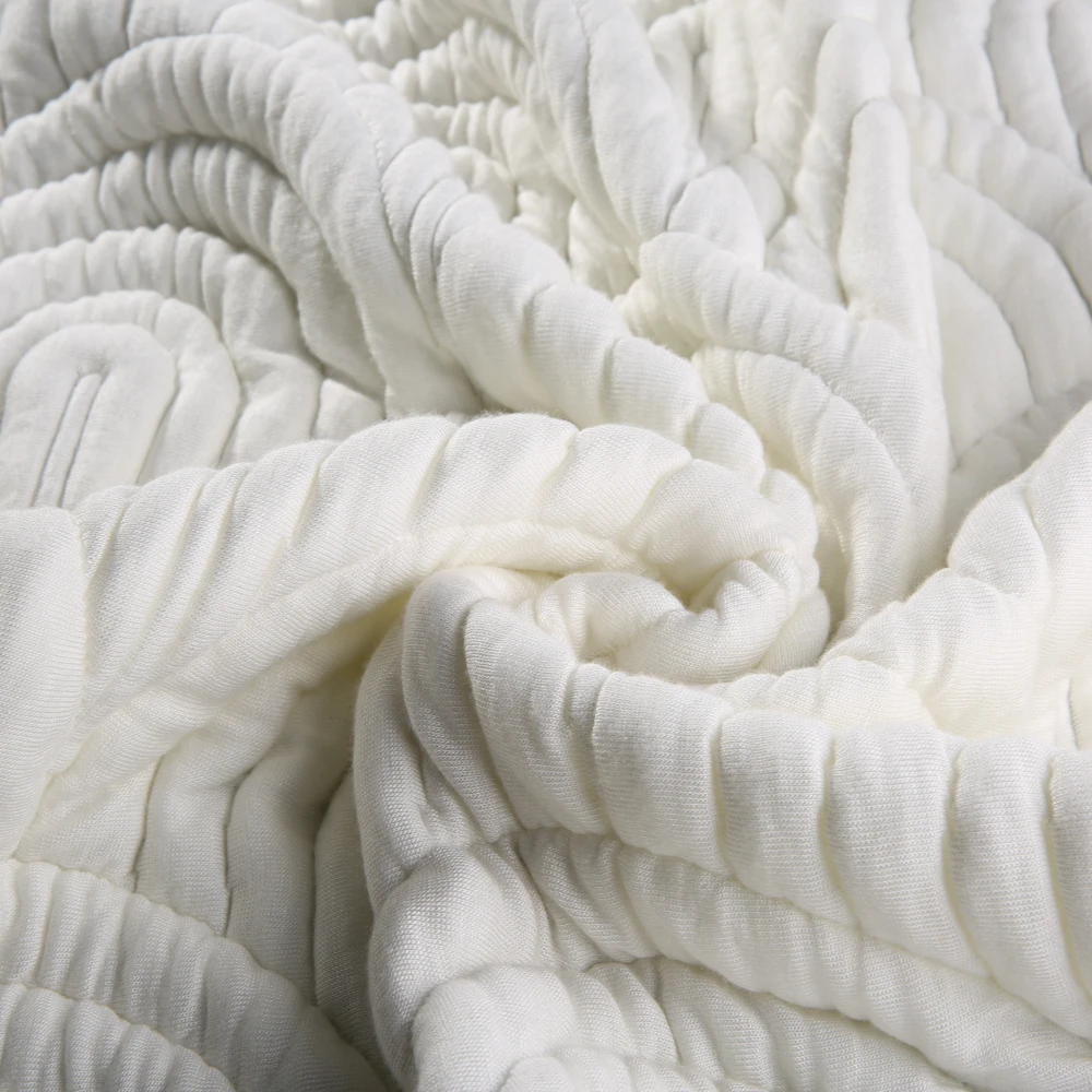 spandex viscose  mattress jacquard knit fabric