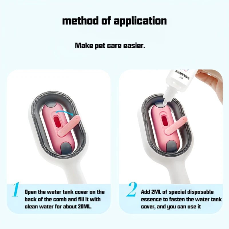 Pet leave-in Serum Essence Series pet hair cleaning fluffy dog cat deodorizing water free clean soft hair stay fragrance care