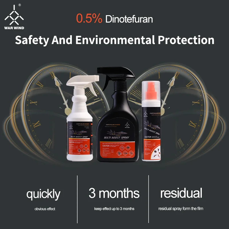 War Wind Wholesale Cheap Flies Flea Ant Cockroach Insect Killing Spray For Home Bedbug Control