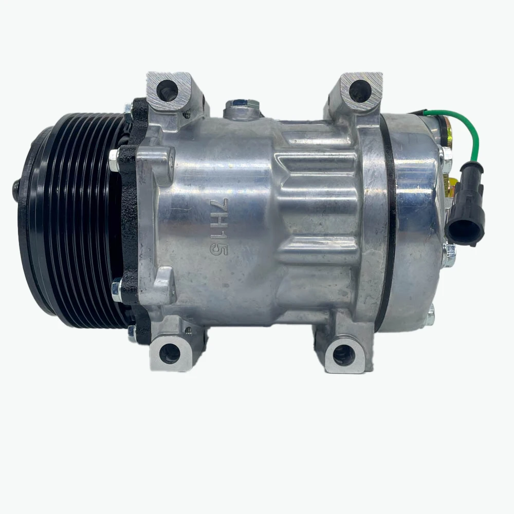 7H15 24V 8PK Air Conditioning Compressor For Dongfeng Tianjin 4990520/8104010-C1100  Air Conditioning Compressor