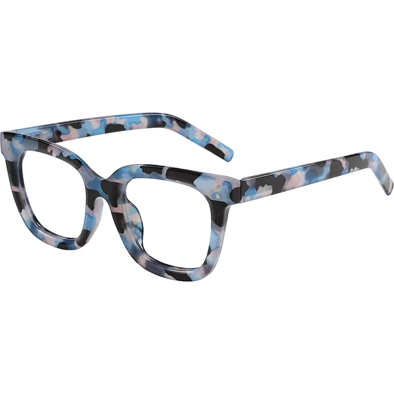 HW L1205 Big Frame Square Reading Glasses accessories anti blue light unisex blue light blocking reading glasses Optical Frame