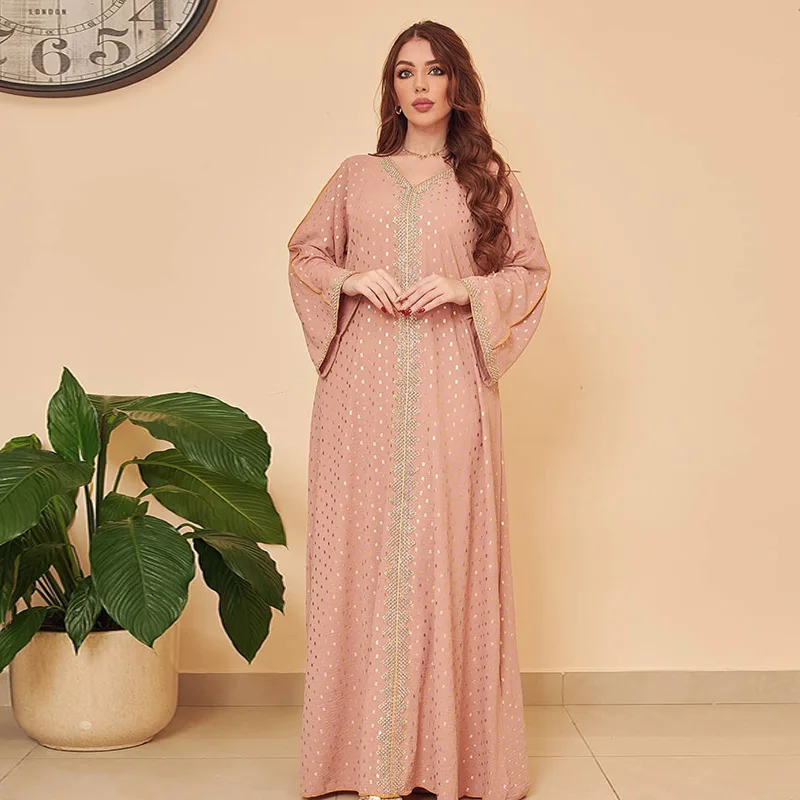 Dubai Arab Middle East islamic Clothes Women Muslim Evening Dress High Quality Abaya Muslim Long Dresses