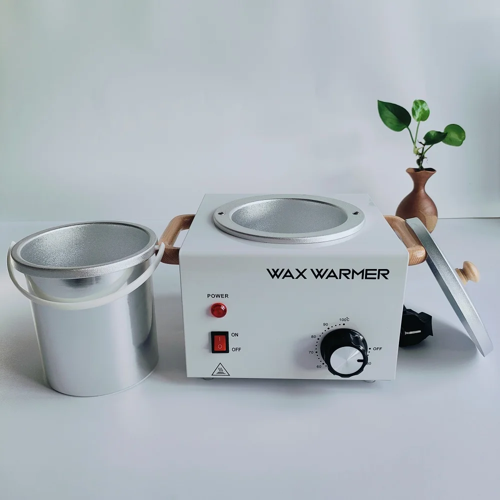 private label high temperature 1L large volume melting wax hair removal alumminum hot pot for spa salon