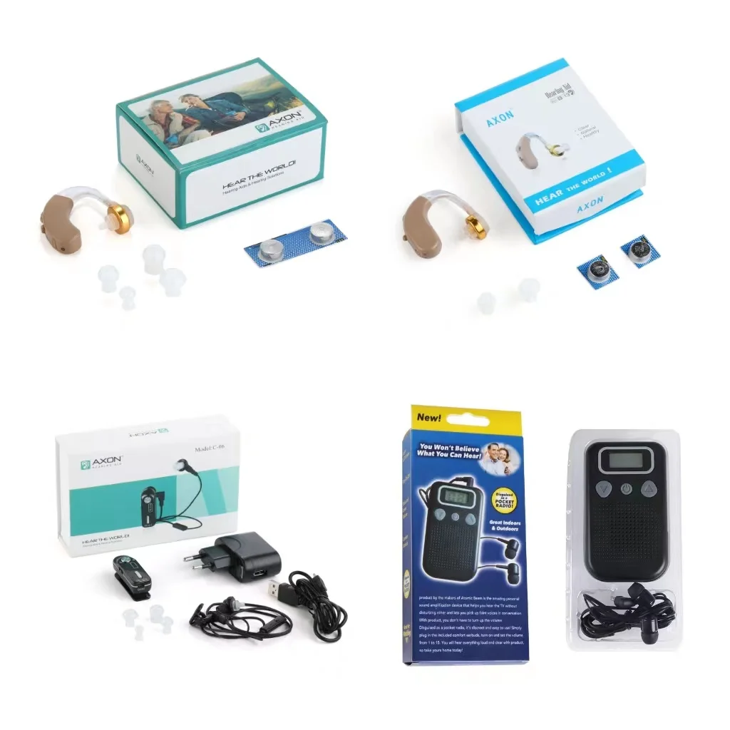 2023 best selling Hearing Aids With Bluetooth Wireless Rechargeable Digital Display acouophone Aid For Severe Hearing Loss