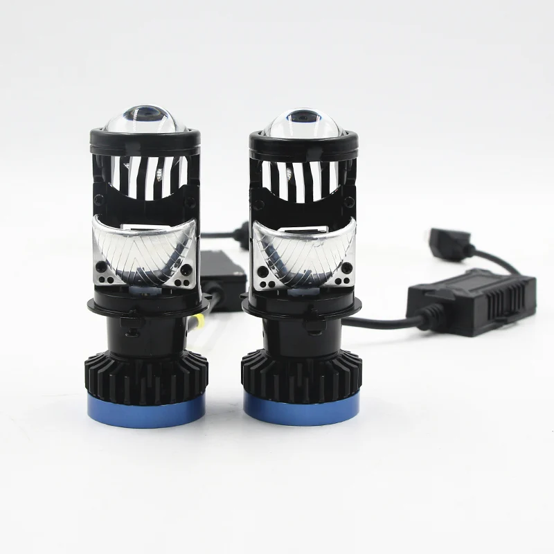 DAO Factory Direct Sales Super Bright LED Headlight Bi-beam Projector Lens Universal Cars 12 Months Hi-low Beam 1.42inch 12V/24V