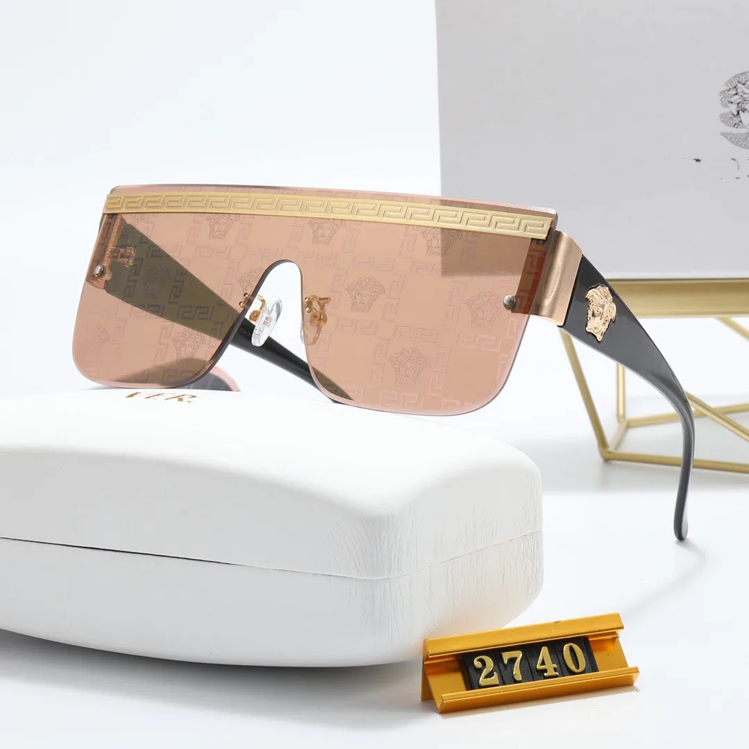 Sunglass 2024 Women Sun Glasses Luxury Shades Wholesale Trendy Shade Rimless Oversized Sunglasses Men