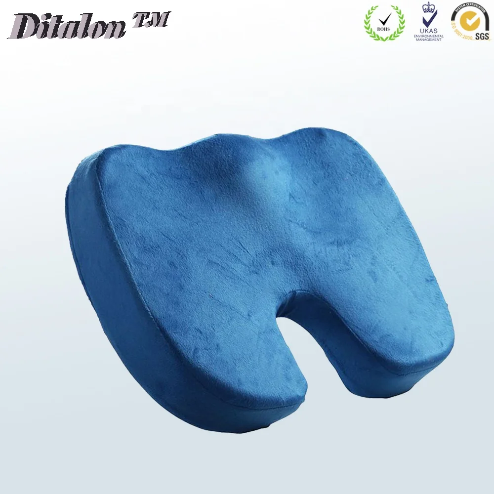 Sciatica Relief Wholesale OEM Premium Breathable Memory Foam Slow Rebound Pressure Ergonomic Low Back Belly Pillow