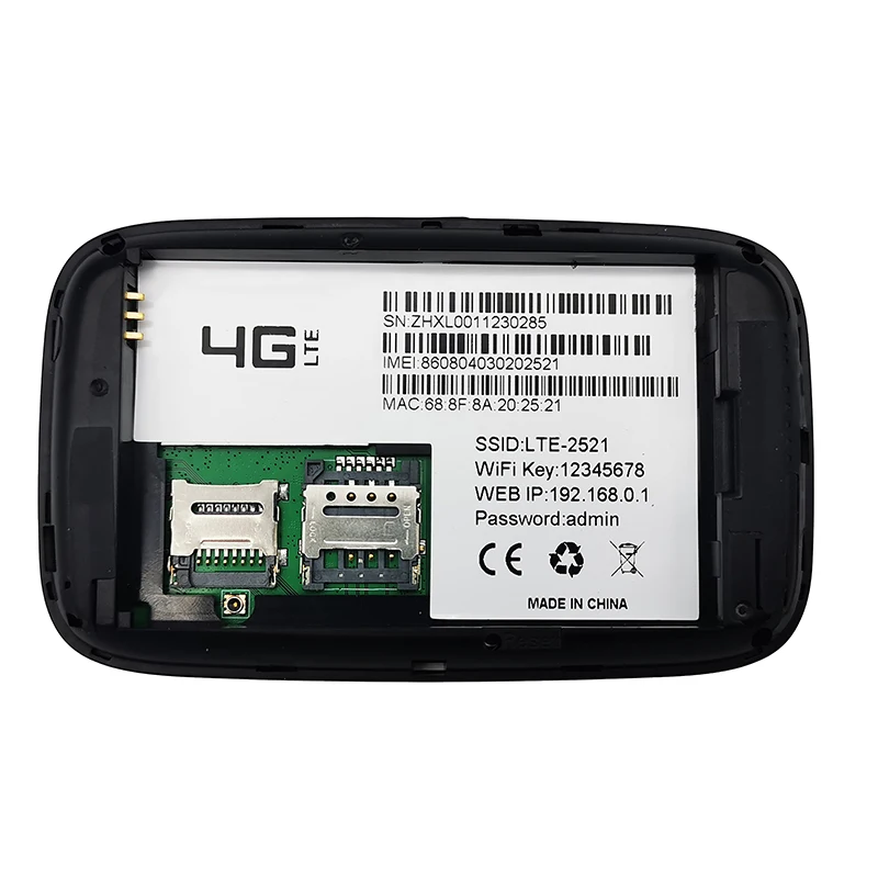 4G Router Universal Mobile Mifis 2100mAh Similar MP526A Mobile WiFi