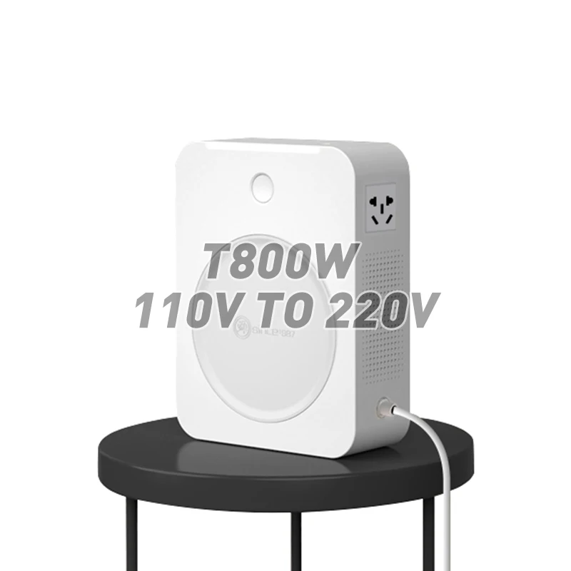 Shunhong 800 Вт Чистый медный повышающий трансформатор 110v-220v преобразователь напряжения 110-220 кольцо усилитель трансформатора из меди