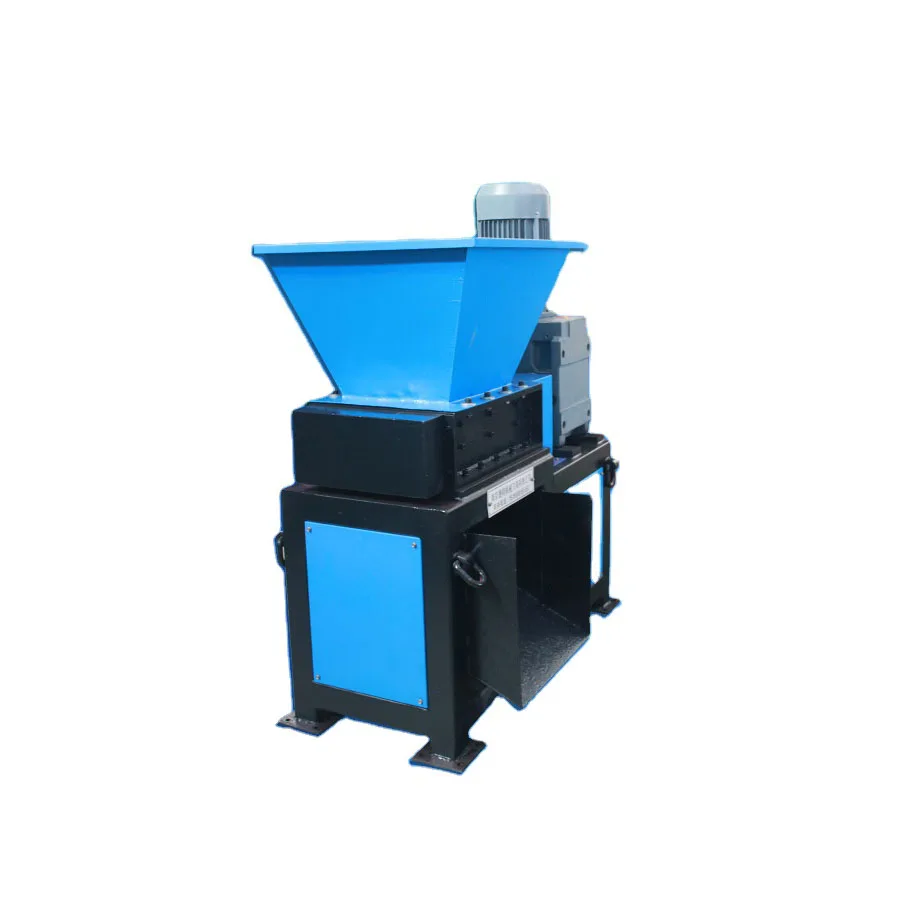 Double Shaft Otr Old Rubber Car Tyre Shredding Machines Price Industrial Scrap Tire Shredder Machinery