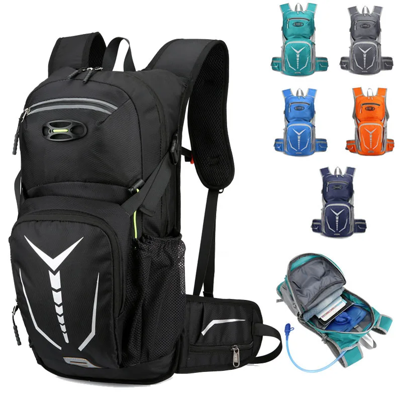 Factory Custom Shoulder Cycling Bag Bicycle Bag Outdoor Sports Travel Cycling Backpack Hydration Water Bag Other Backpacks
