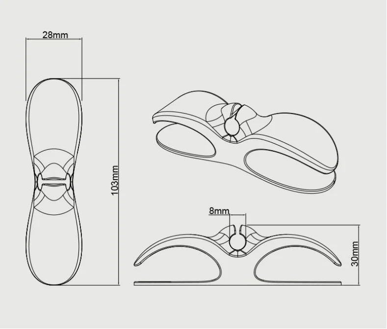 Cable Holder Clips Silicone Self Adhesive For Usb Charging Cable Plug Holder Universal Wire Organizer For Kitchen Appliances