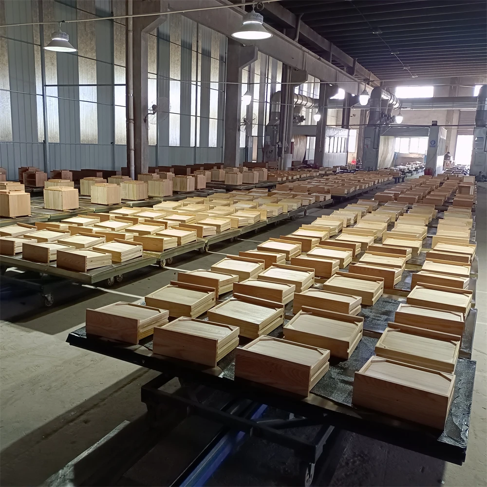 Solid Oak Wood Home Funiture 2 Layers Dinning Wooden Dining Table and Chairs Set