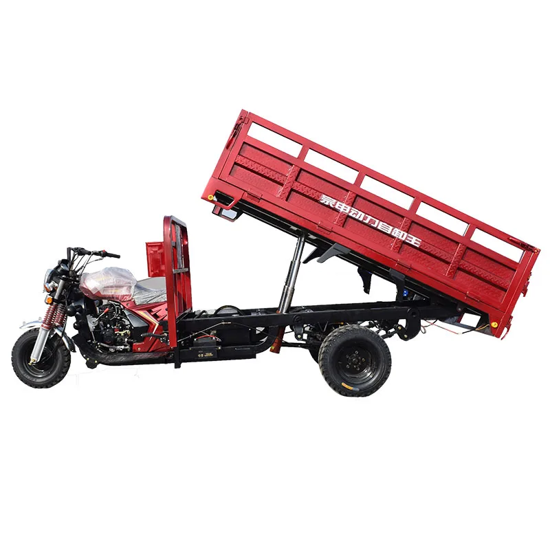 Новый стиль, пятиколесный мотоциклетный Грузовой Трехколесный мотоцикл, самосвал, моторизованный трехколесный мотоцикл для перевозки