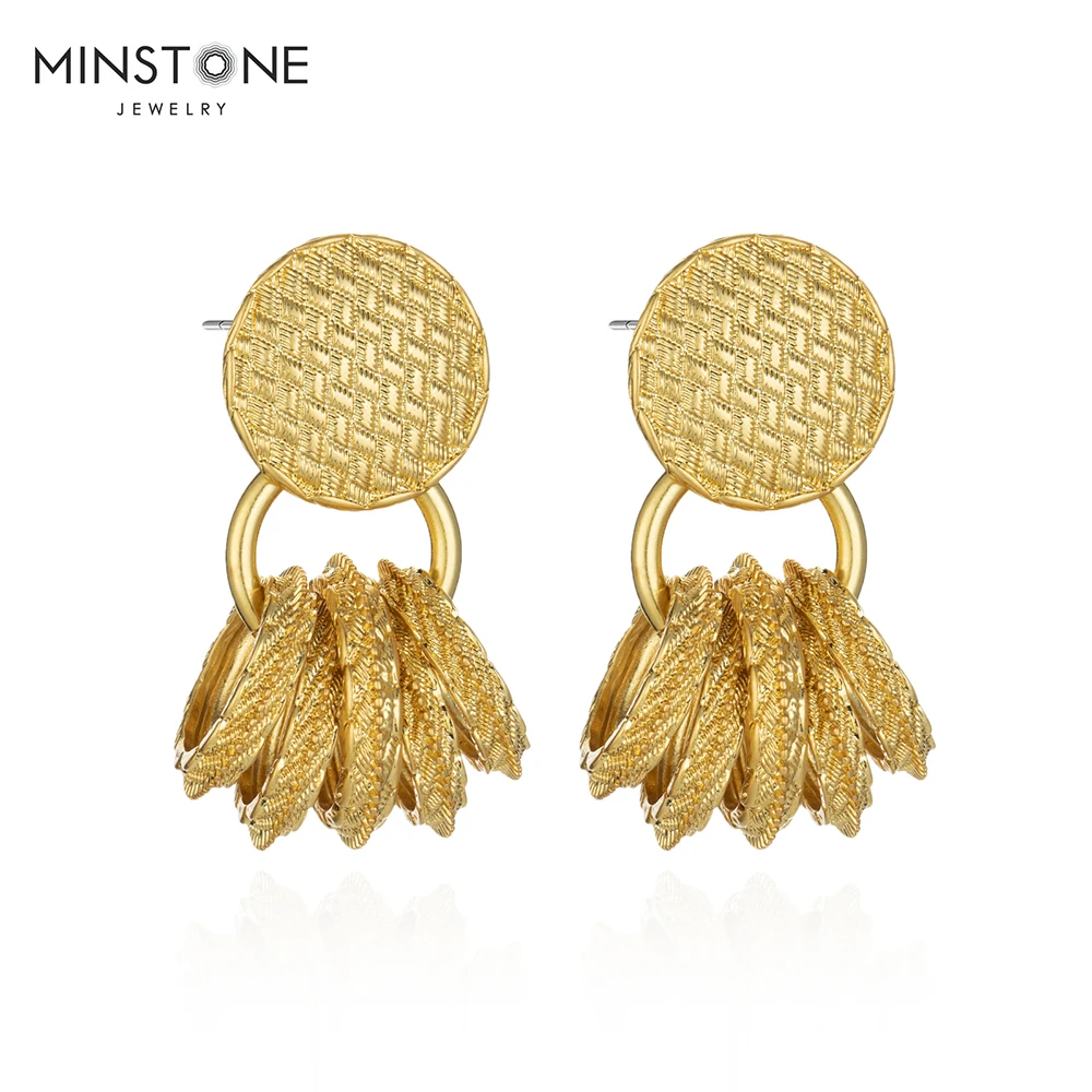 Hot Classic classic Metal Gold Drop Dangle Earrings  vintage fashion jewelry stud earrings fashion jewelry earrings