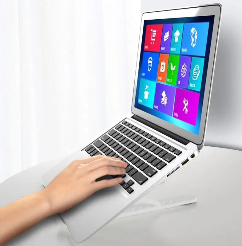 Portable Laptop Stand Ergonomic Foldable Notebook Holder  for Businessman