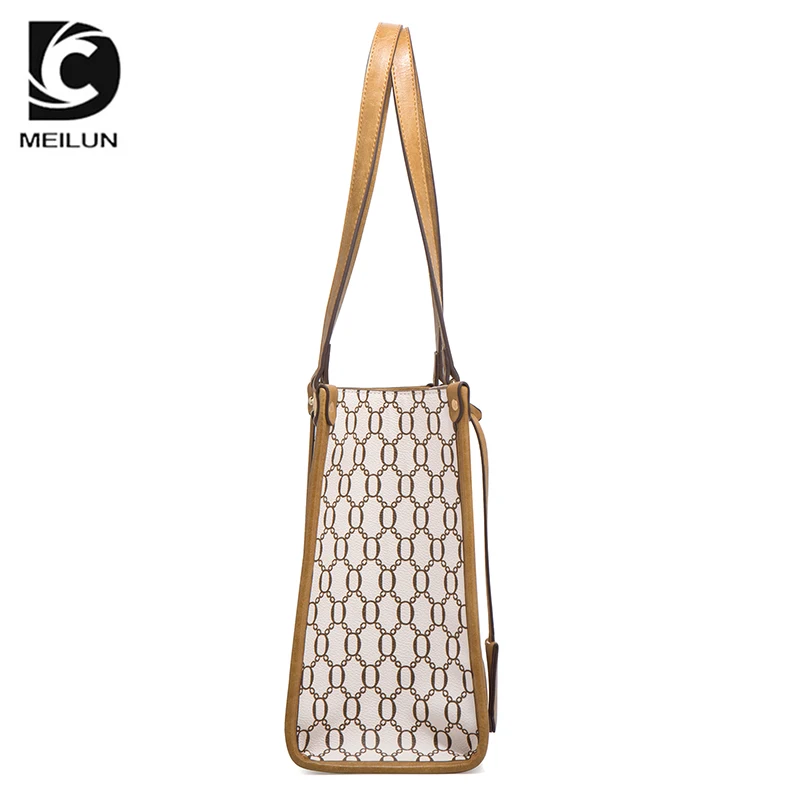 Women Trendy Shoulder Tote Hand Bags 3 Piece Set Custom pu Leather Purses And Handbags