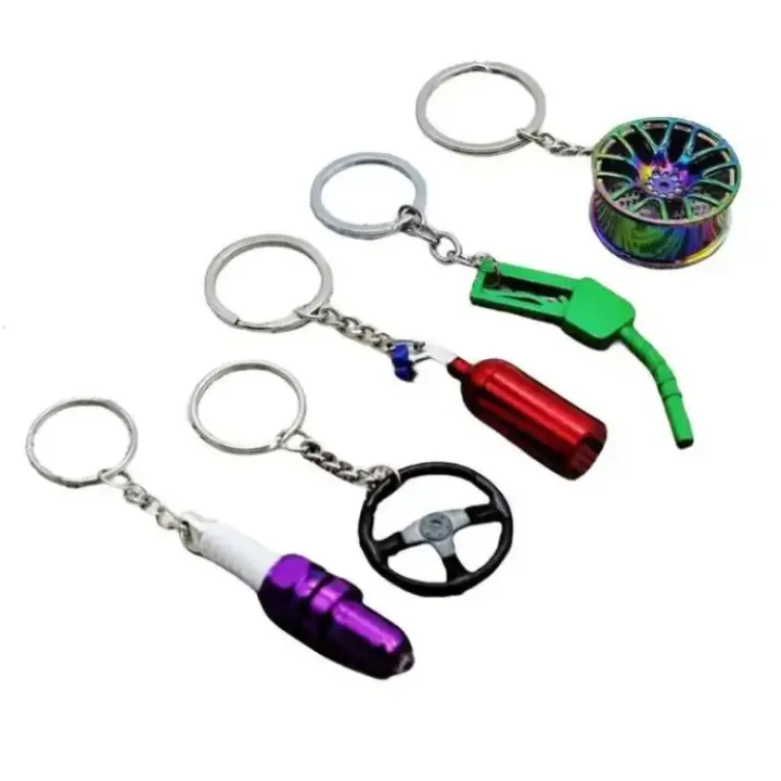 Wsnbwye llaveros car accessories Custom Anime fan gift Key organizer Metal car Keychain