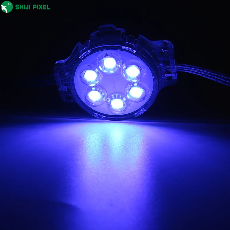 IP67 IP68 Addressable 24V UCS2904 40mm Rgbw Led Pixel Outdoor Christmas Decoration LED Module Light