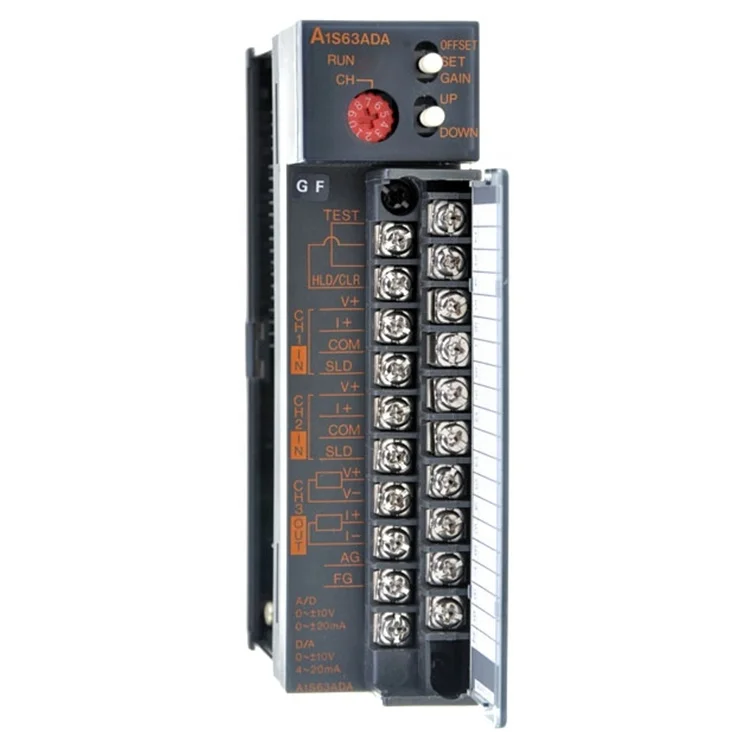 Mitsubishi PLC Controller A1S63ADA Analog Input/Output Module