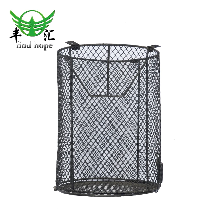 wholesale reptile round fixed heat protection shield light cage mesh lamp holder to avoid scald