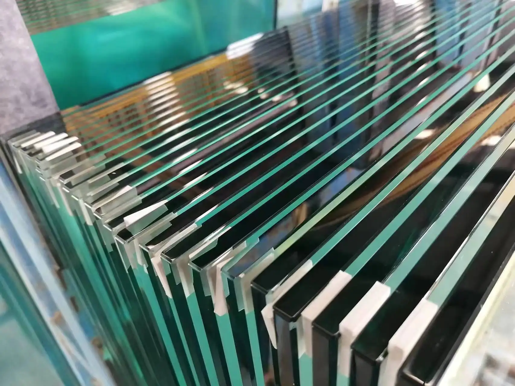 bathroom tempered glass sliding frameless shower glass door