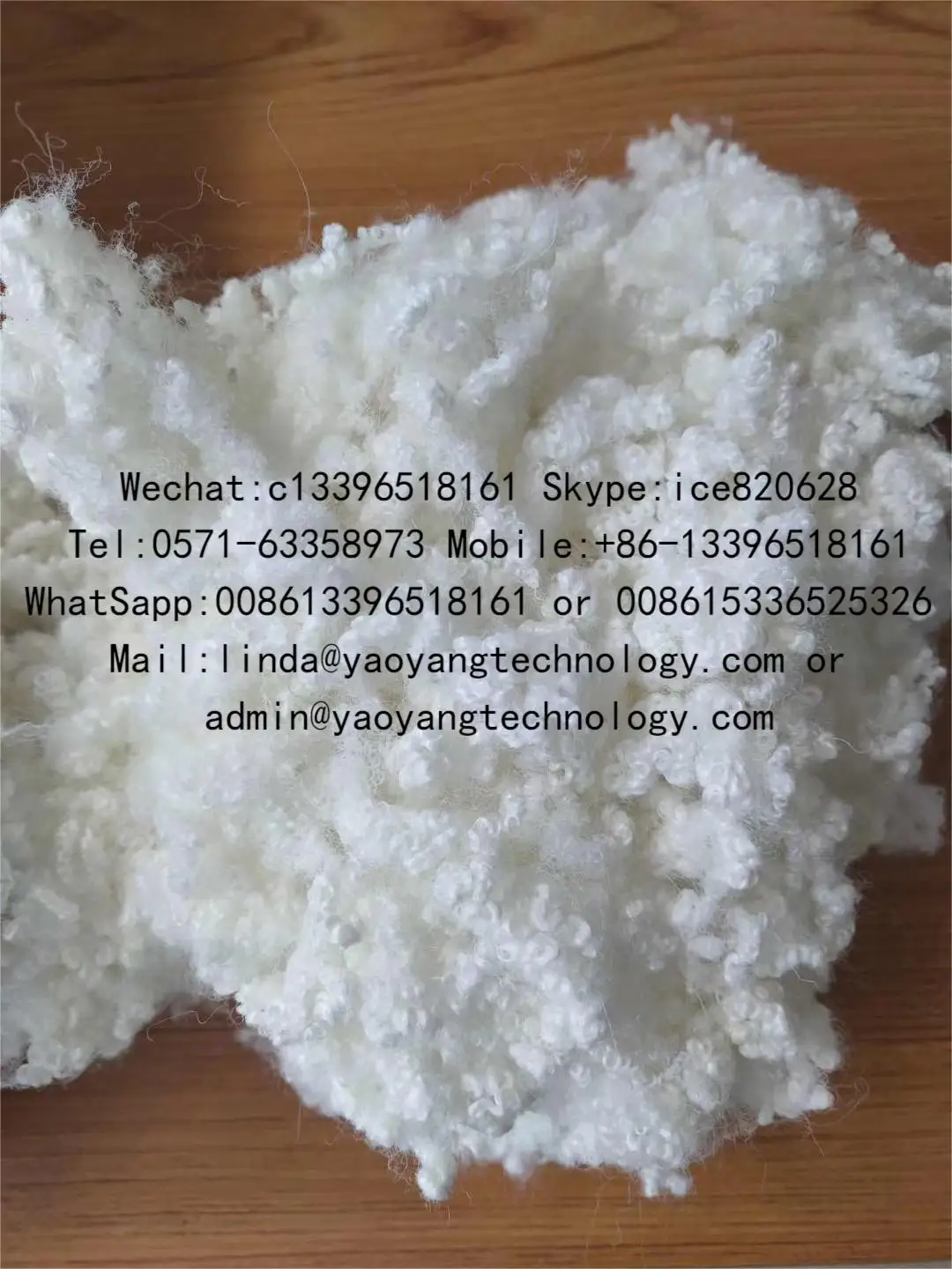 100% Polyester Hollow Conjugated Siliconized Polyester Staple Fiber with Low Price Polyester Fiber Manufacturers and Suppliers