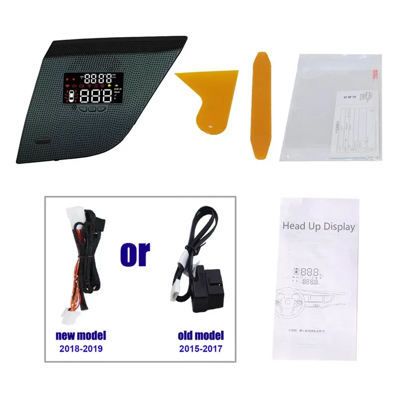 Индивидуальный проекционный дисплей HUD с разъемом OBD2, plug and play, легко установить для Envision
