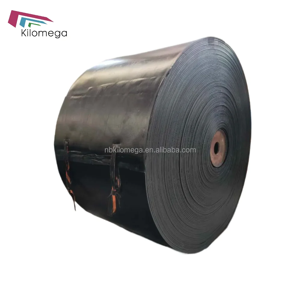 Flexible Rubber Conveyor Belt for Recycling and Waste Management