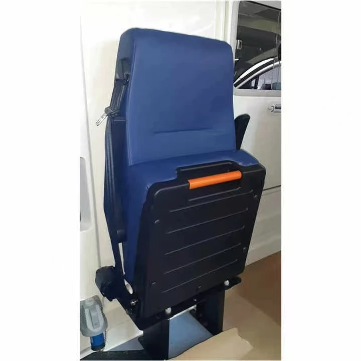 ambulance doctor seat with rotating and folding function