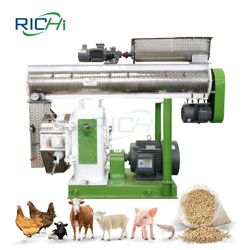 Машина RICHI Complete 5-7 т/ч машина для производства кормов коров и кроликов