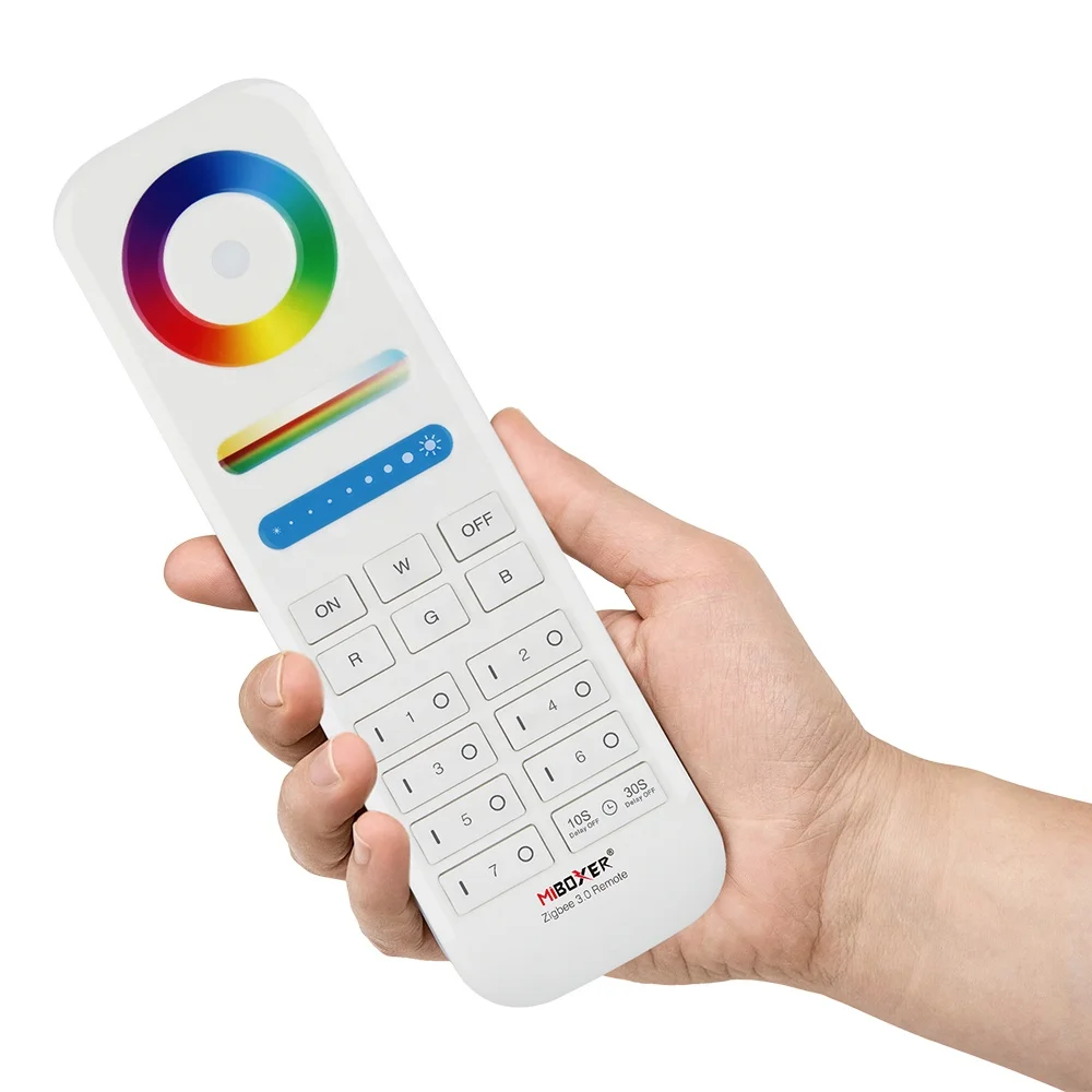 Miboxer FUT089Z  zigbee gateway led Controller RGBCCT Remote(Zigbee 3.0) 3V Led Dimmer for LED Light
