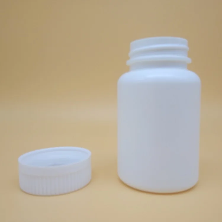 120ml  pharmaceutical packing capsule vitamin pill use HDPE plastic bottle
