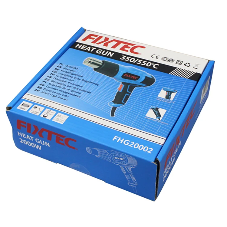  Электрическая тепловая пушка FIXTEC 2000 Вт 230 В с 4