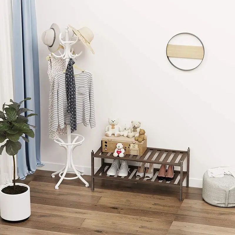 Стеллаж для обуви из бамбуковой панели