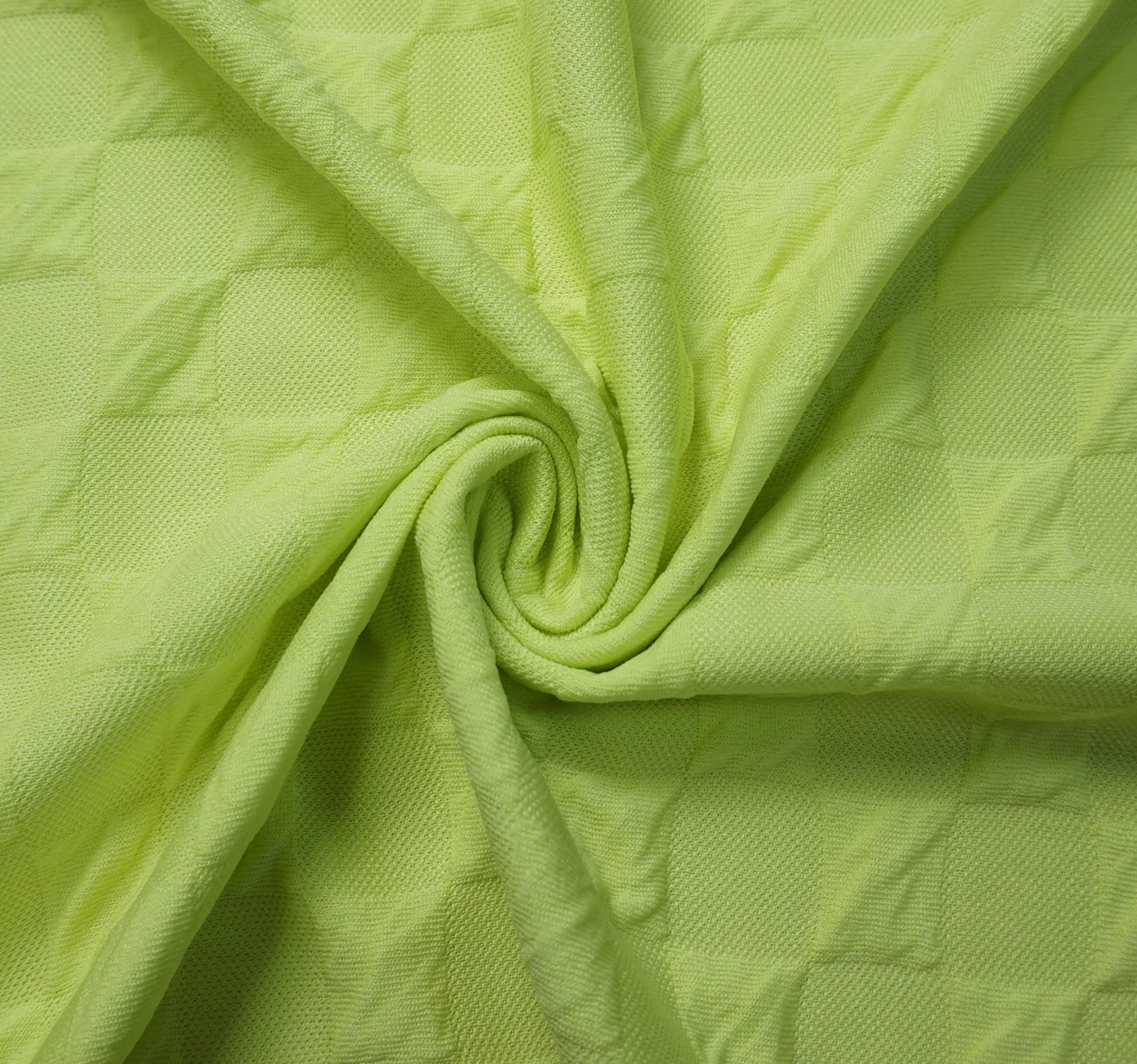 white solid short lines regular pattern textured 3D jacquard 4 way stretch polyester fabrics swimwear nylon spandex fabric