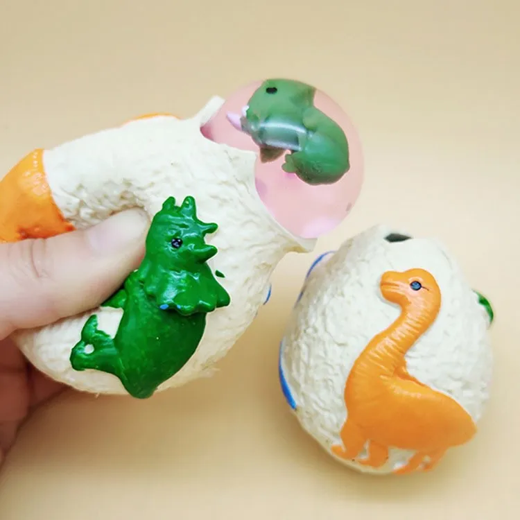 Хит продаж, игрушка-сжималка Hecion, мягкая игрушка-яйцо динозавра из ТПР, забавная чашка, игрушка-антистресс из ТПР, игрушки-антистресс