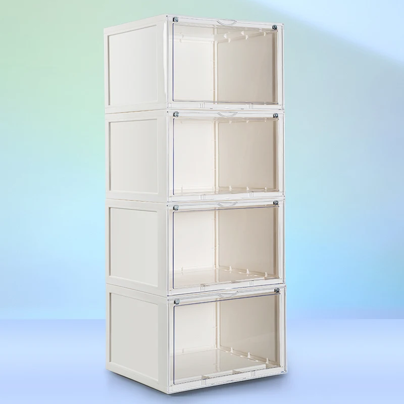 YIKEYOU Wholesale manufacturers shoe organizer cabinet Sneaker Box Storage Shoe Rack