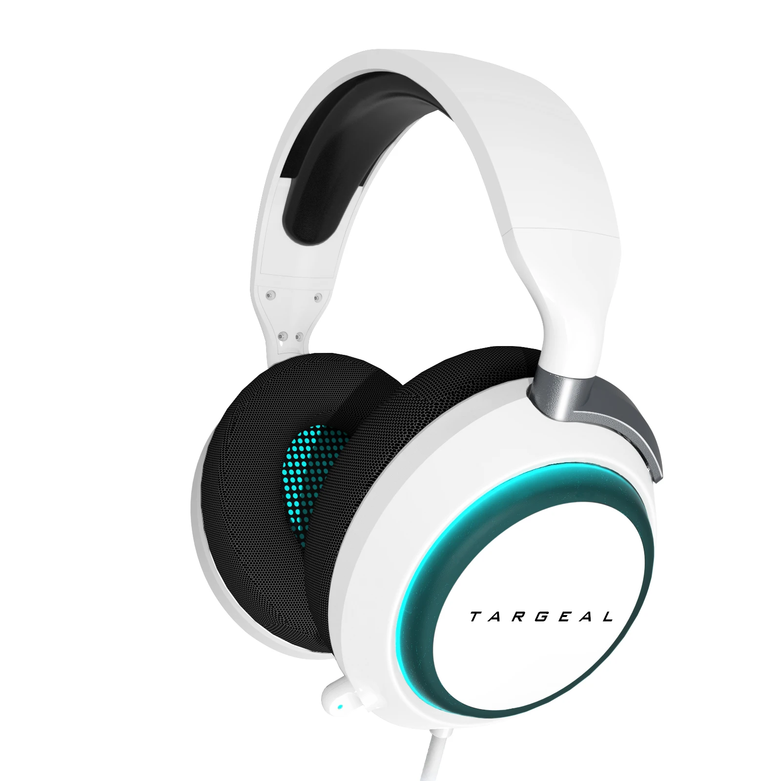 Head-mounted game headset gaming headset virtual surround sound with microphone