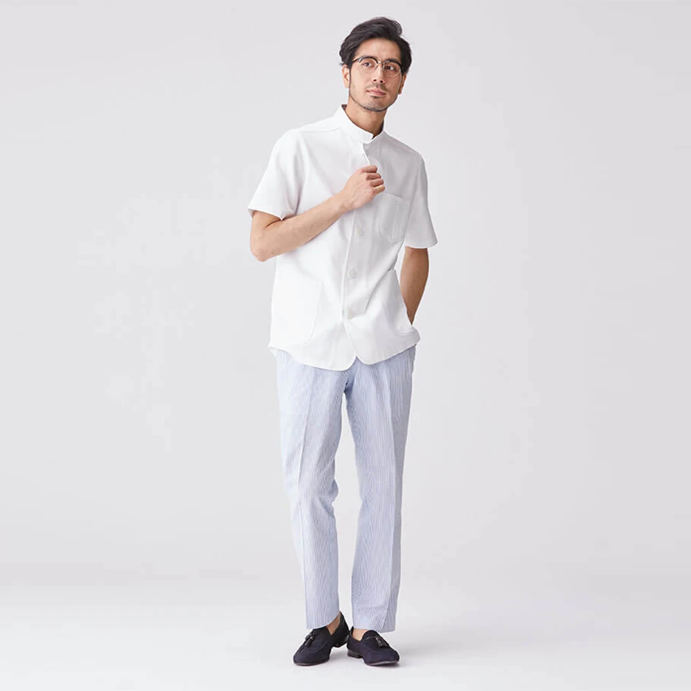 
Fashion high-quality suits Hospital uniform witte jas Doctor coat white doctor suit short-sleeved beauty parlor pet shop general 