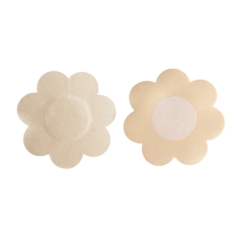 100% Water-Based Acrylic Adhesive Satin Nipple Covers for Women Disposable Seamless Breast Pasties Sexy Nipple Sticker