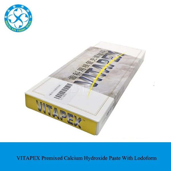Dental Materials VITAPEX Premixed Calcium Hydroxide Paste With Lodoform