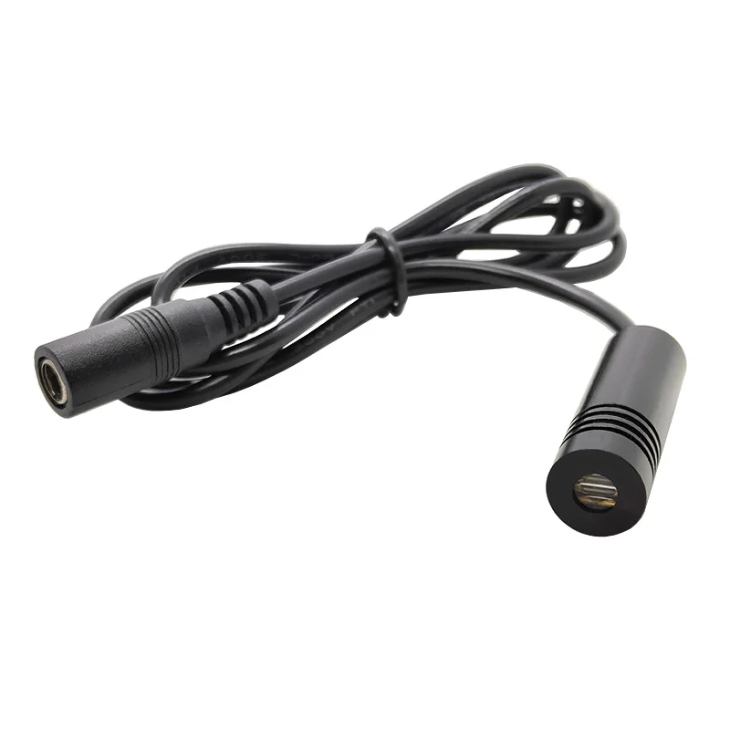 Custom 12X40mm 520nm10mW line laser module external focus green laser module