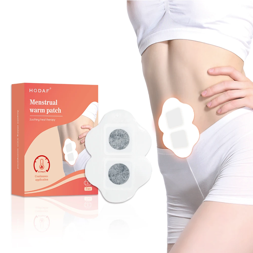HODAF Menstrual Period Pain Heat Packs Cramp Relief Menstrual Patch For Women